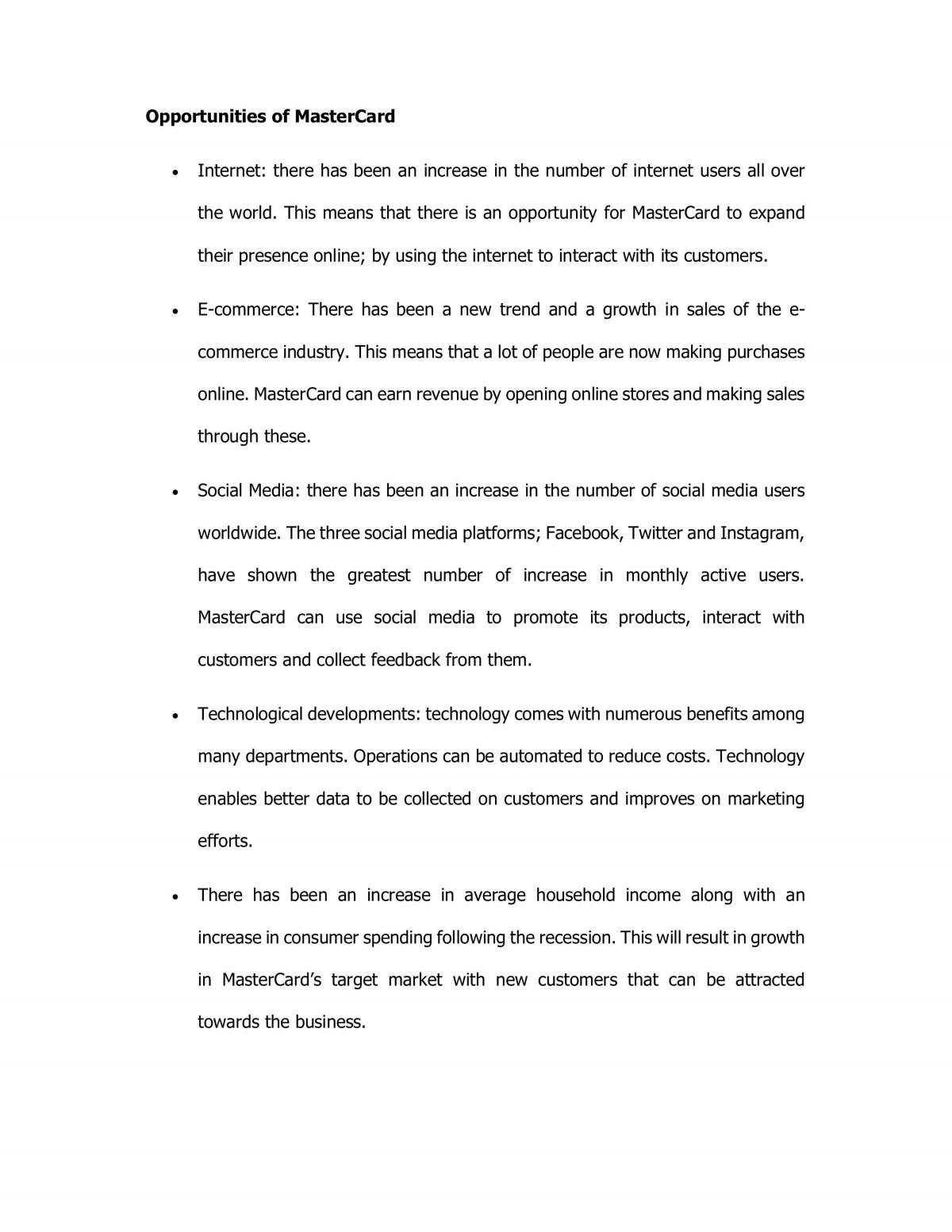 Analysis of MasterCard Inc - Page 11
