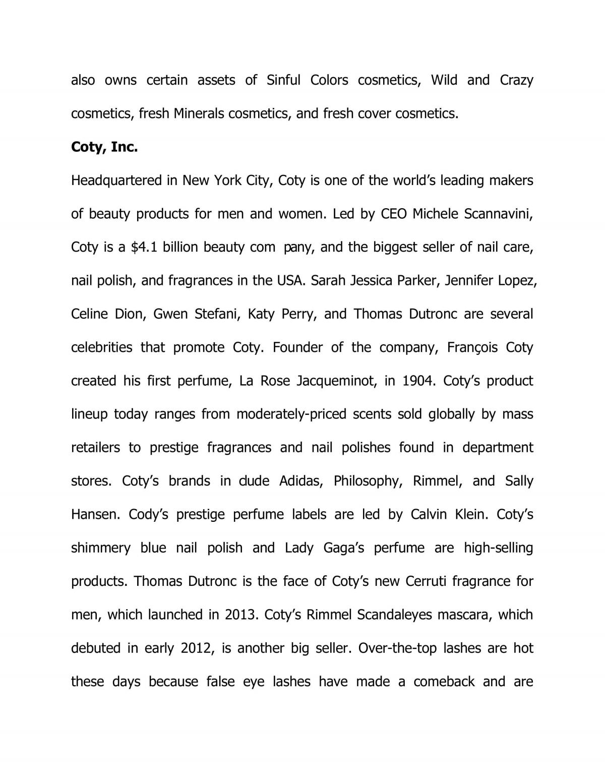 Analysis of Loreal Group - Page 10