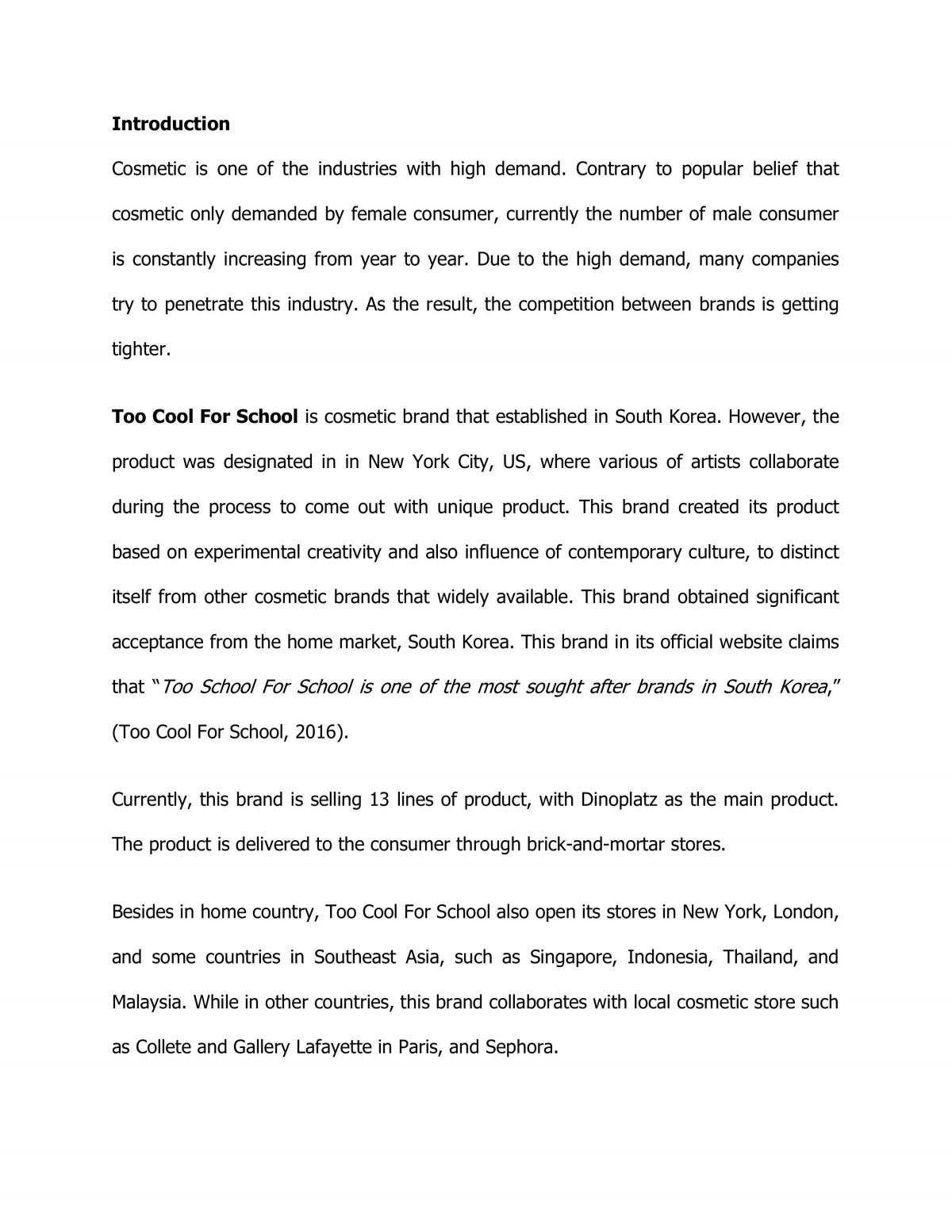 Analysis of Too Cool For School - Page 2