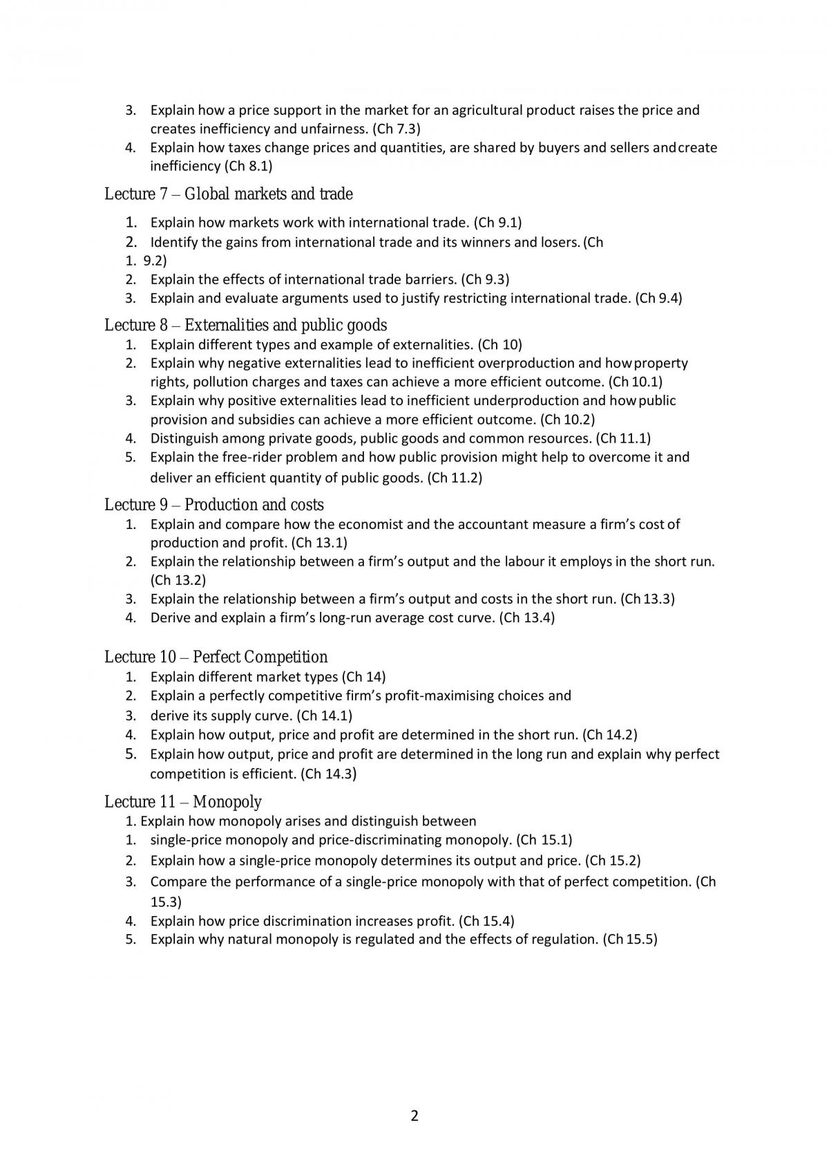 ECON111 Notes - Page 2