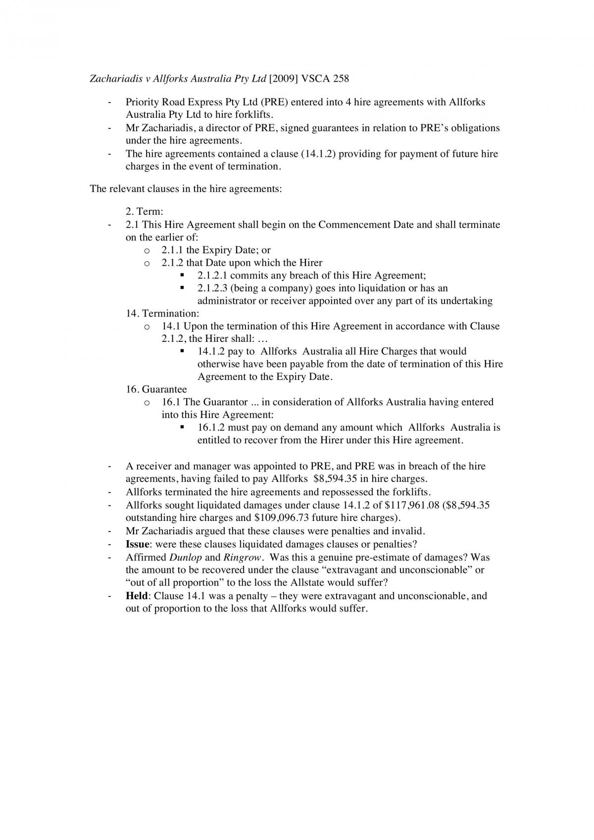 Contract B Case Summaries - Page 24