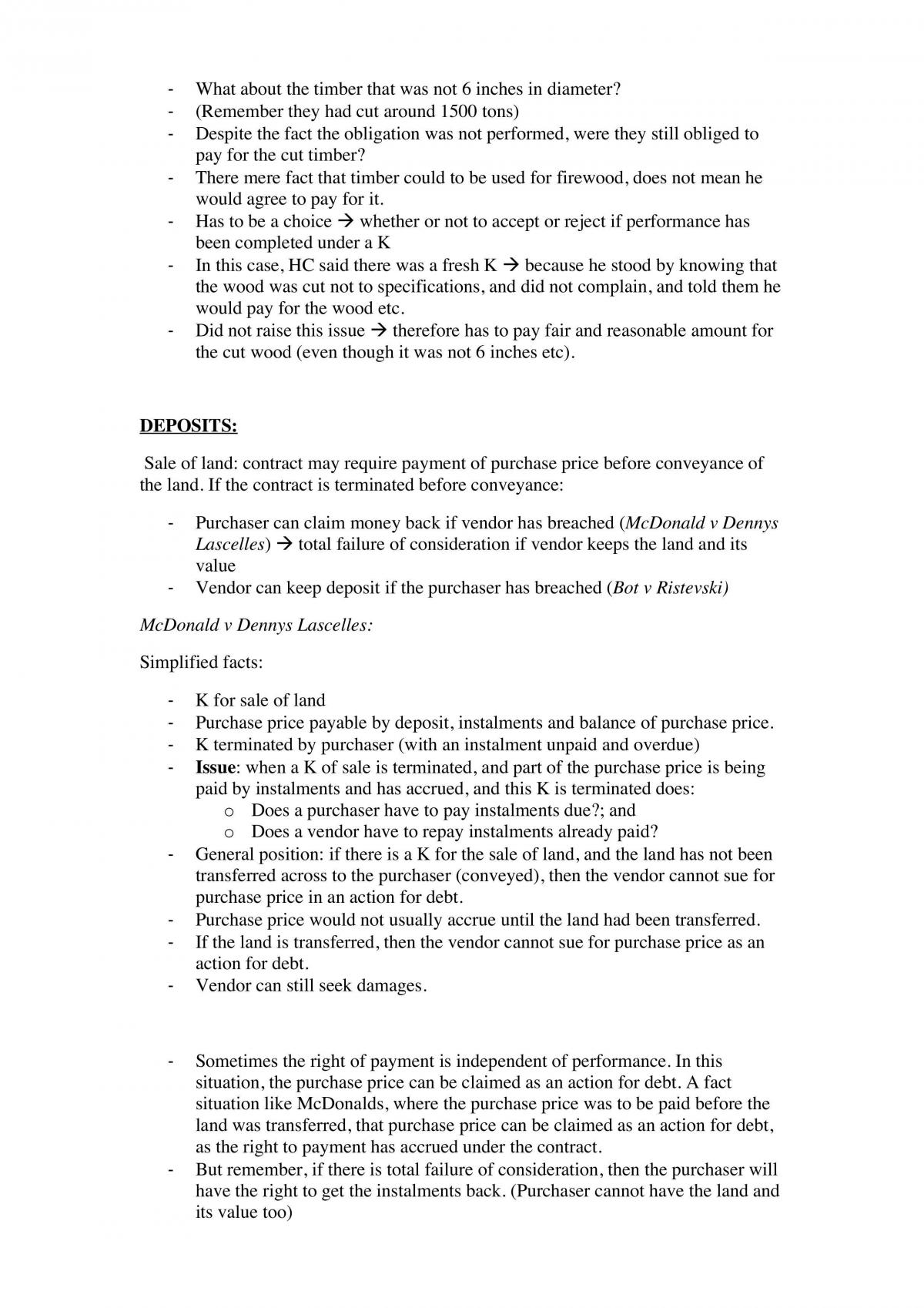 Contract B Entire Course Notes - Page 50