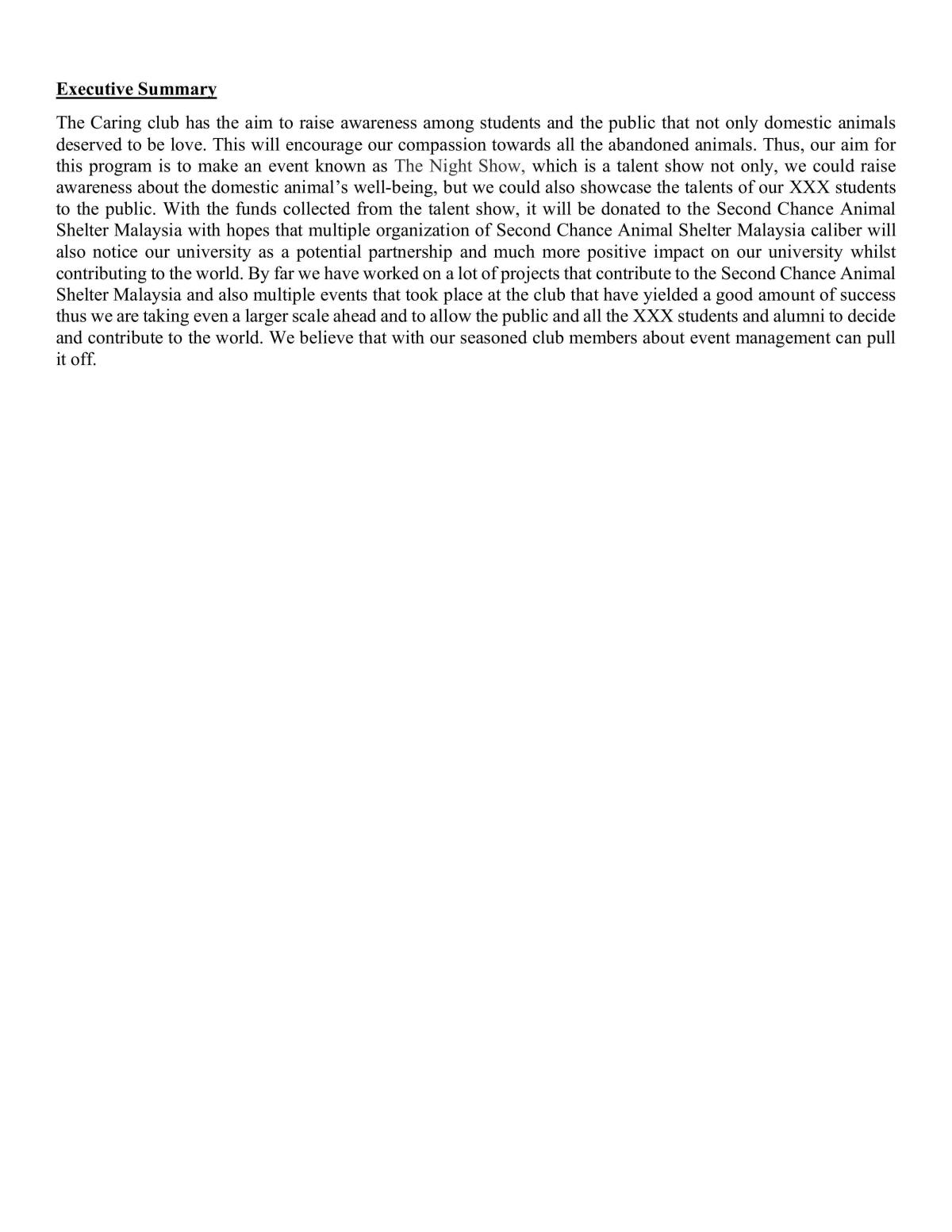 Proposal Project - Page 2