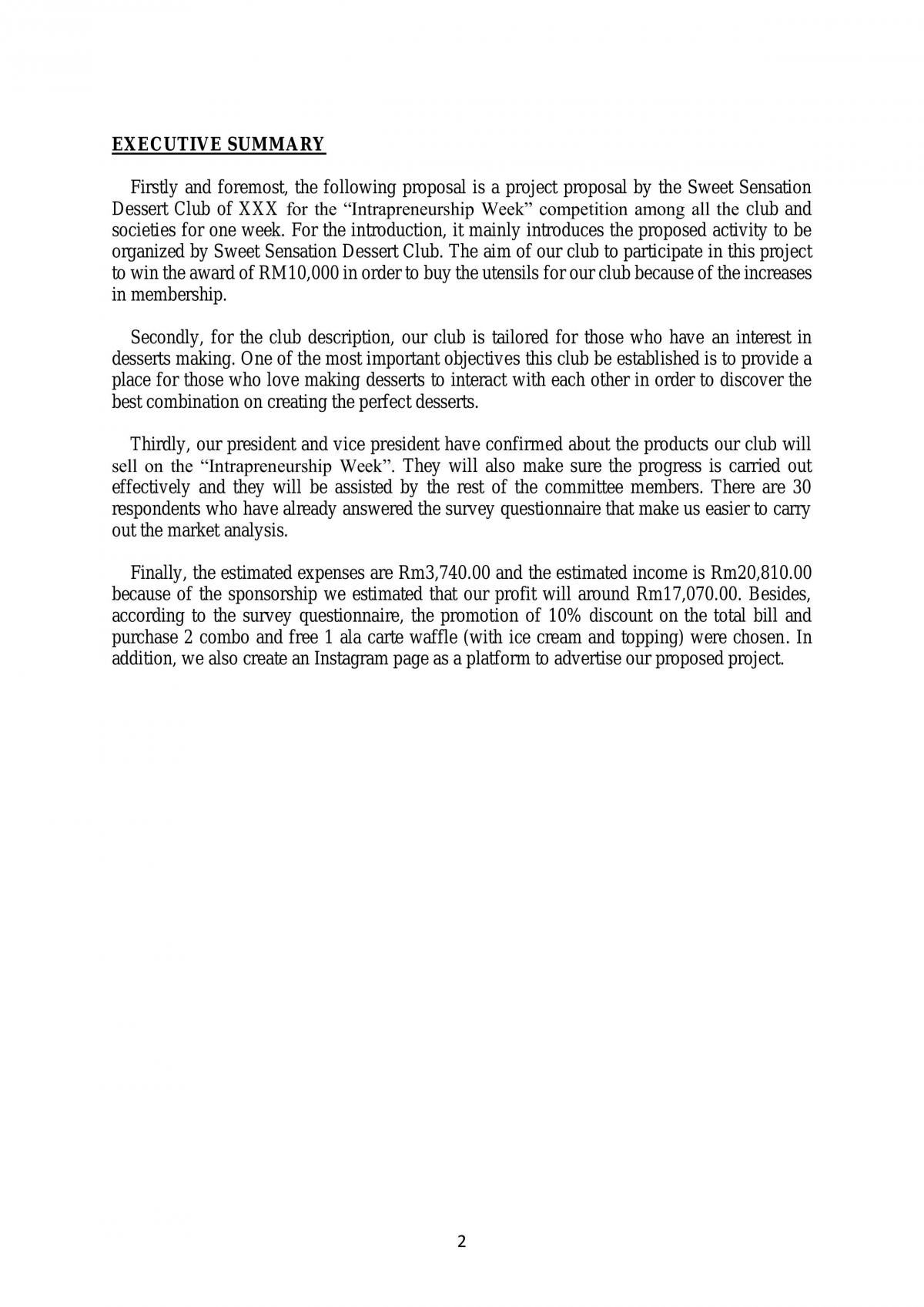 Project's notes - Page 2