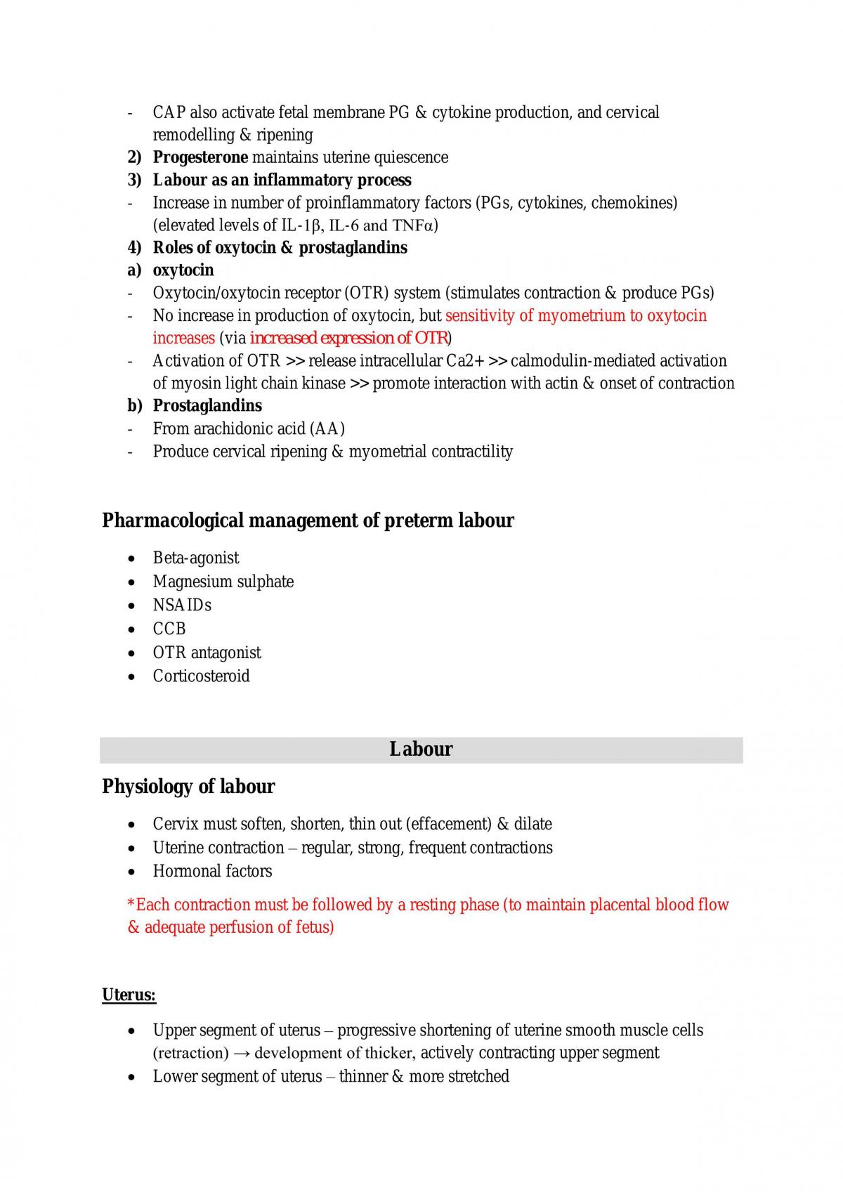 General Obstetrics Notes - Page 12