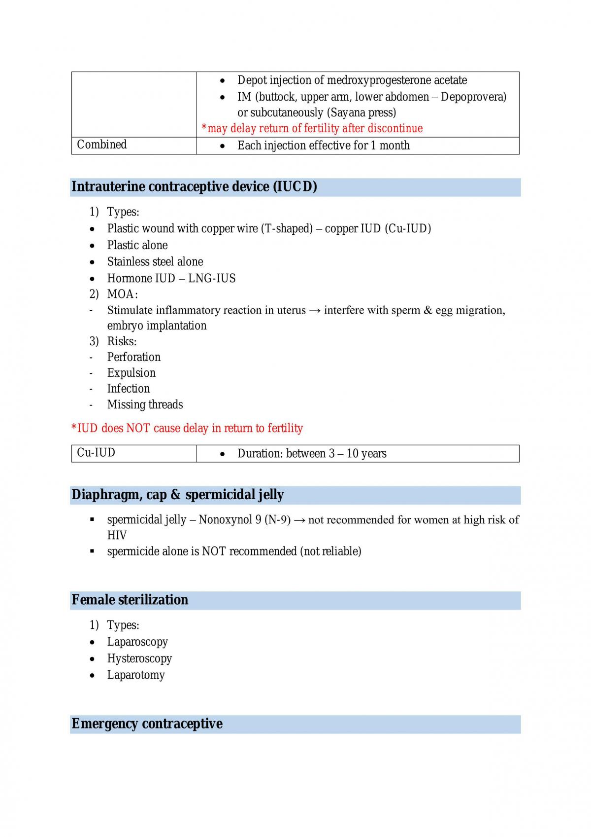 General Gynecological Notes - Page 10