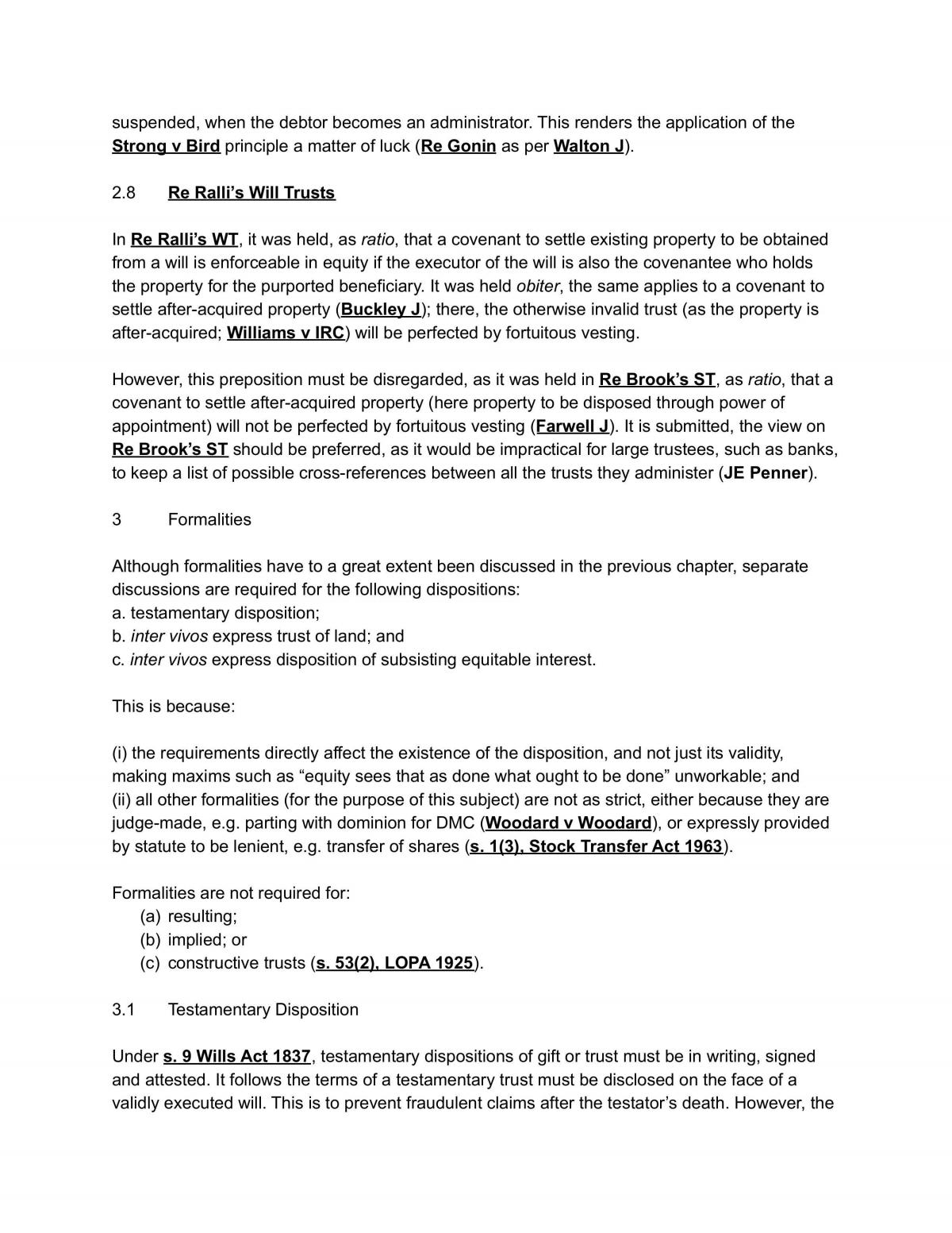 Complete Notes for Equity and Trusts - Page 20