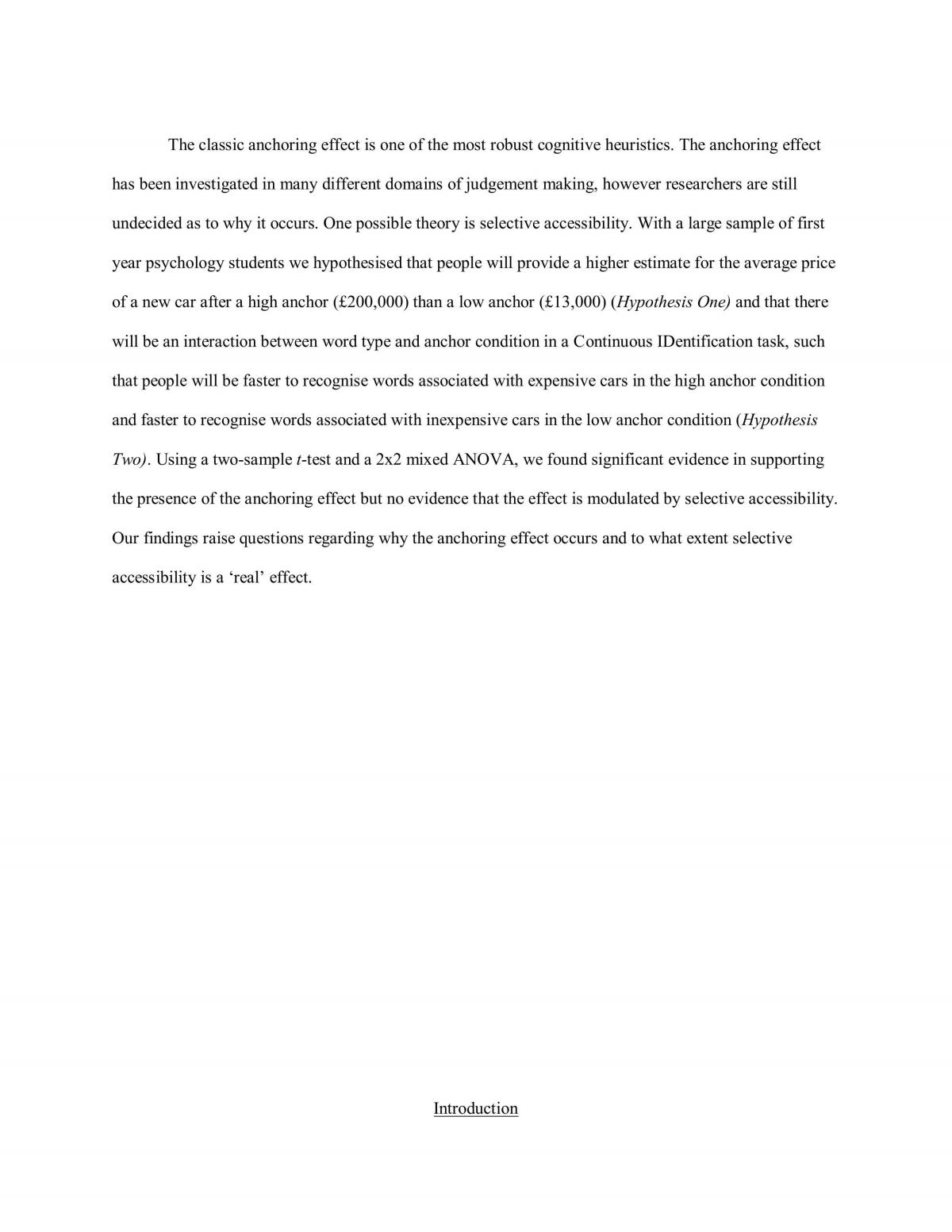 Anchor Effect - Page 2