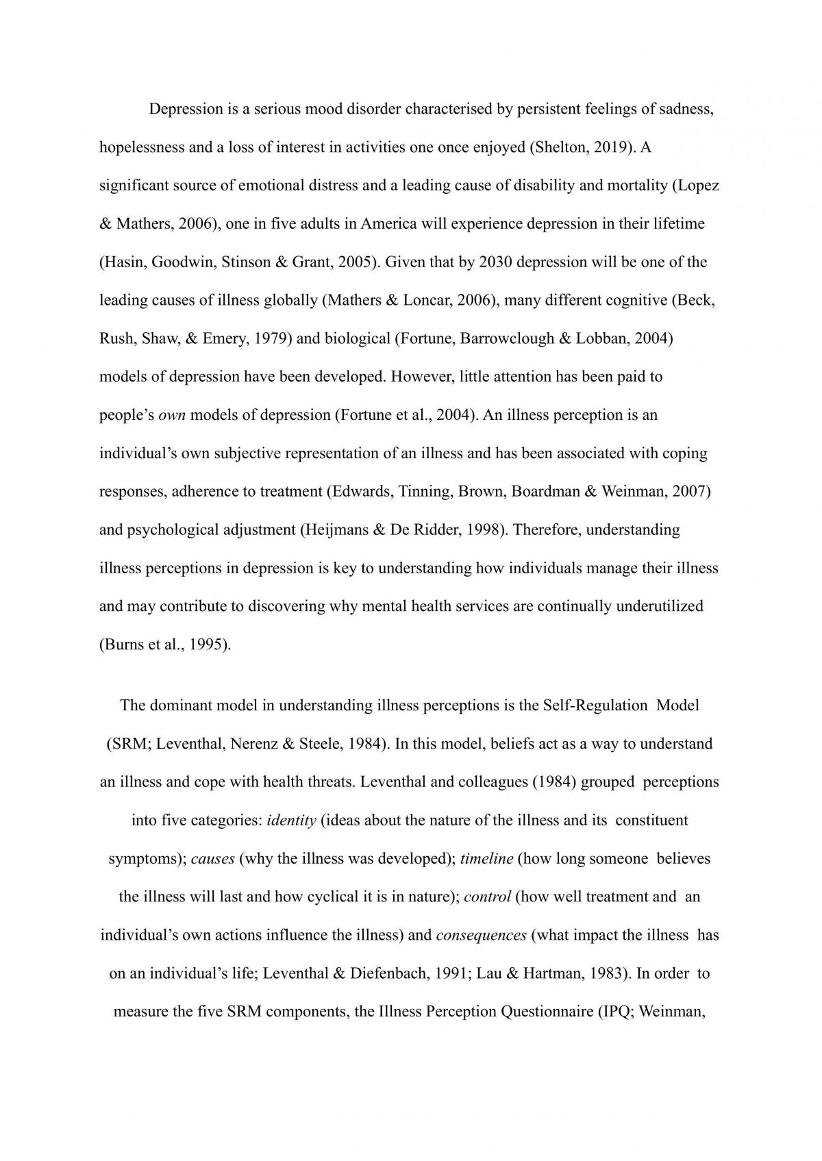 Lab Report - Depression  - Page 2