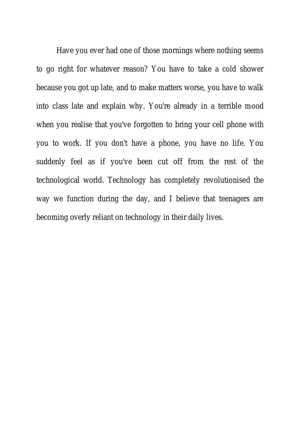 Are we too dependent on technology? - Page 2