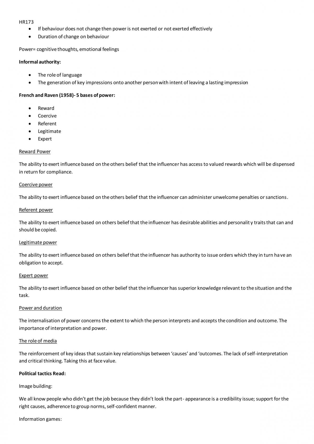 Human Resource Management Notes - Page 13