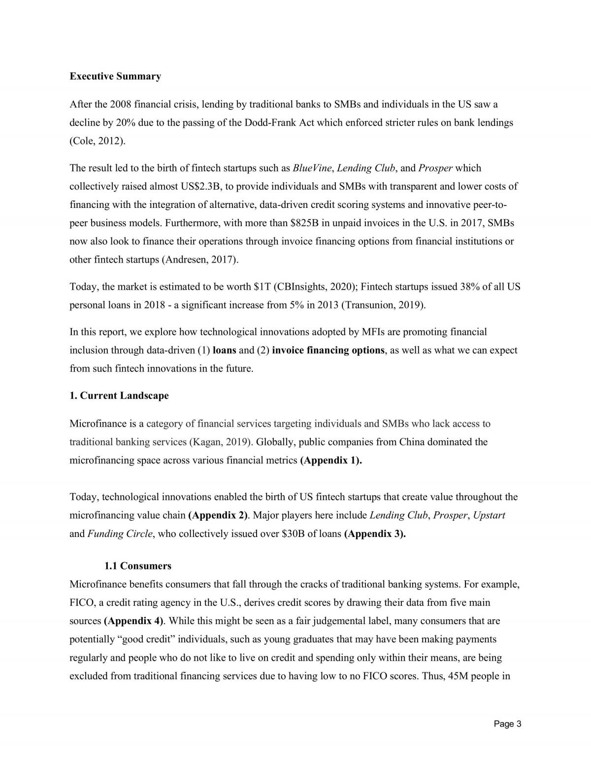 FIN4721 Final Report on Financial Inclusion - Page 2