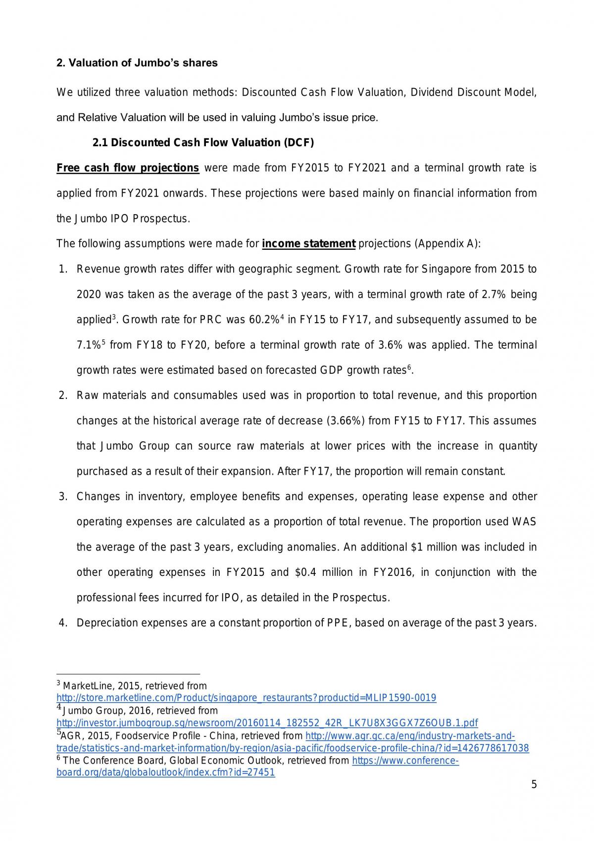 FIN3701 Case Report - Page 5