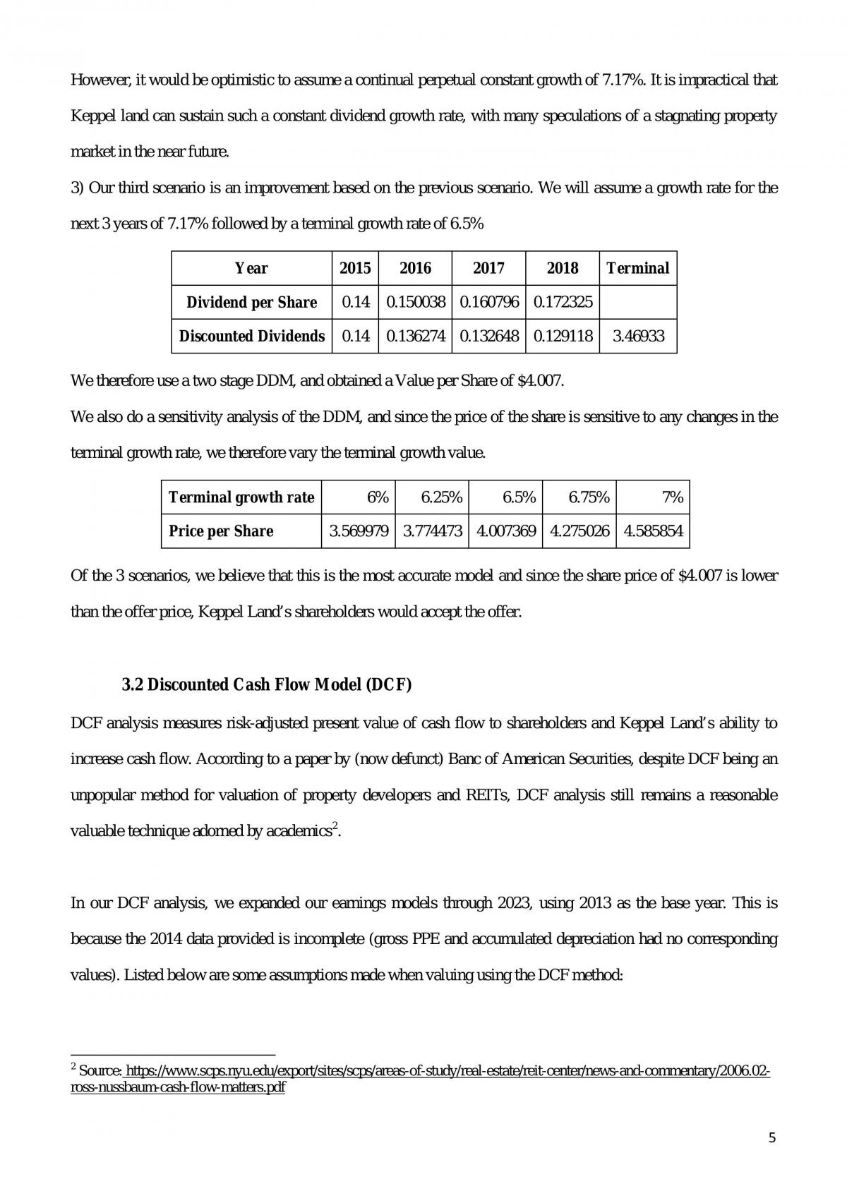 FIN3101 Case Assignment - Page 6