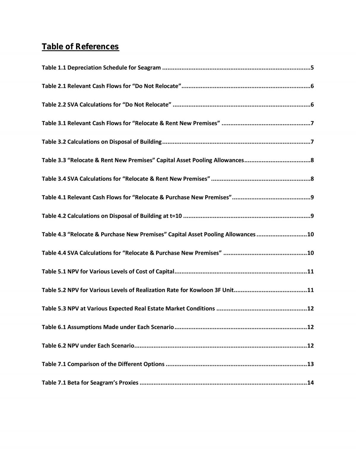Report Analysis on Seagram - Page 2