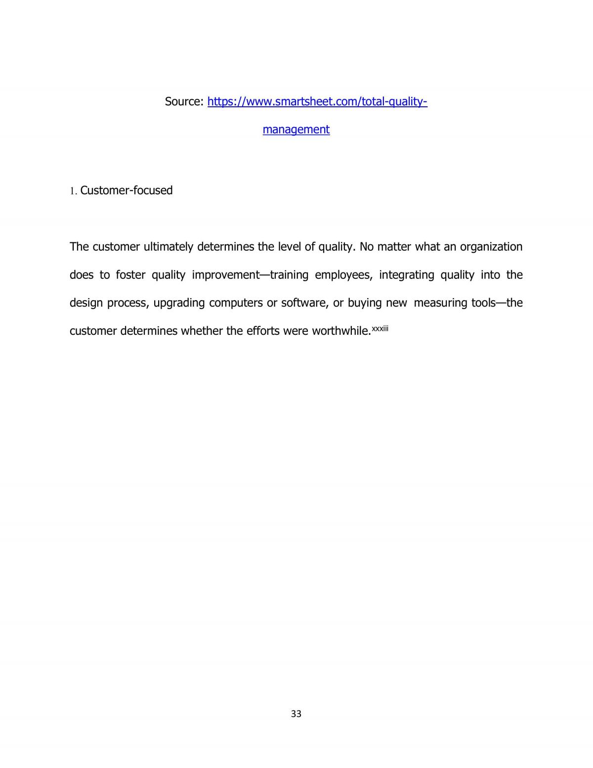 Operation management of KFC  - Page 33