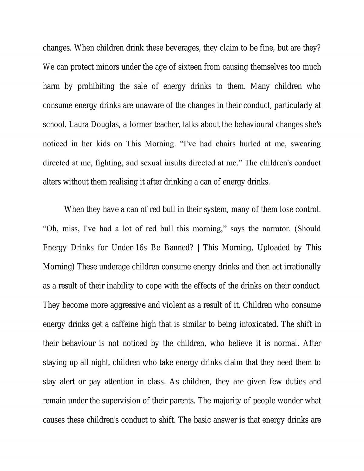 Banning Energy Drinks - Page 2