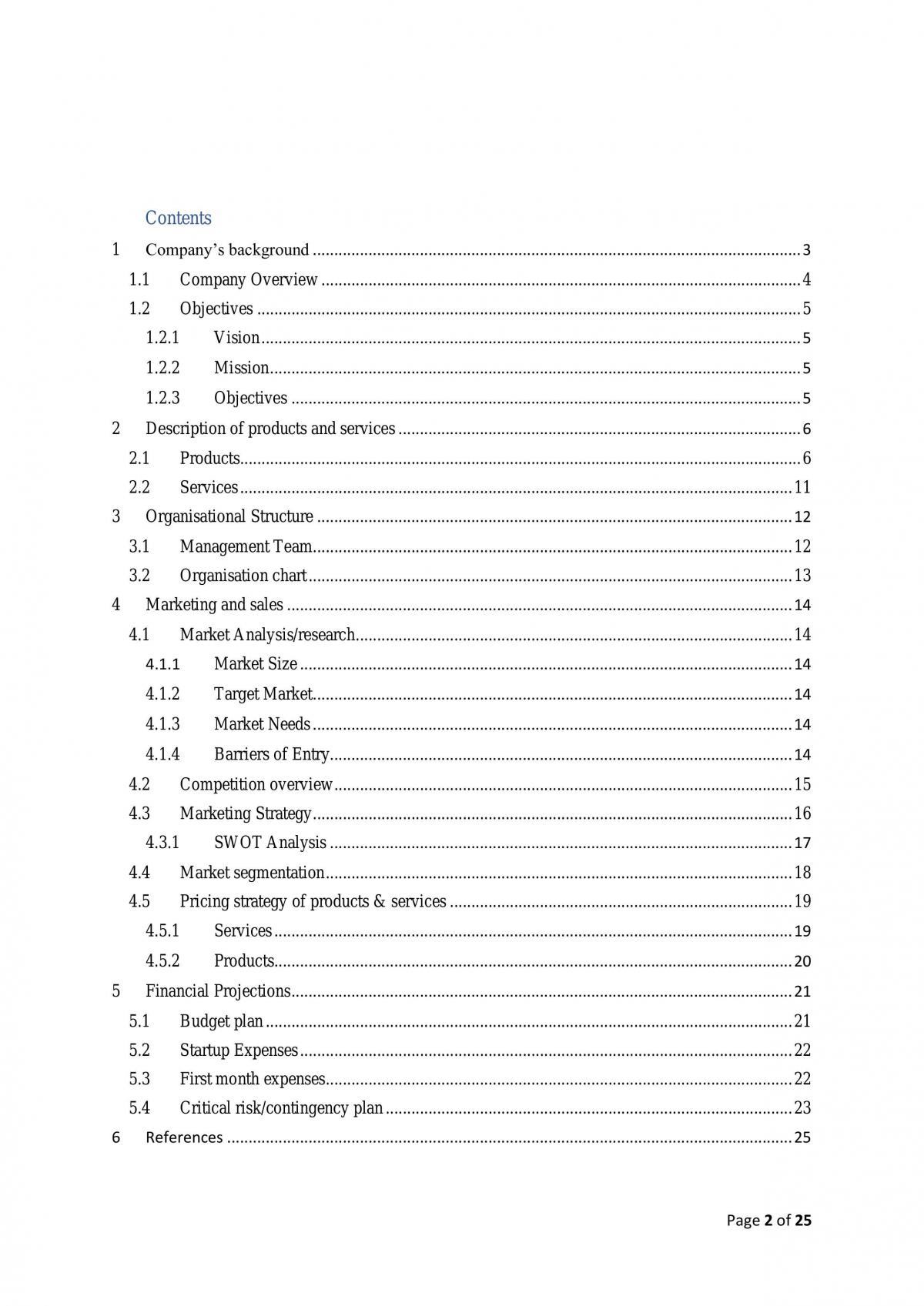 Developing Your Business Planning Skill - Page 2