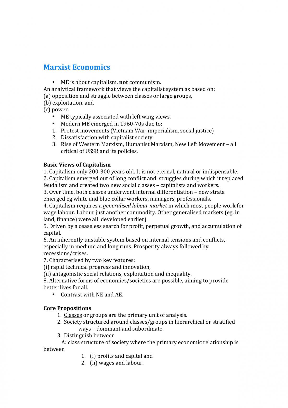 Study notes for Alternative Perspectives - Page 50