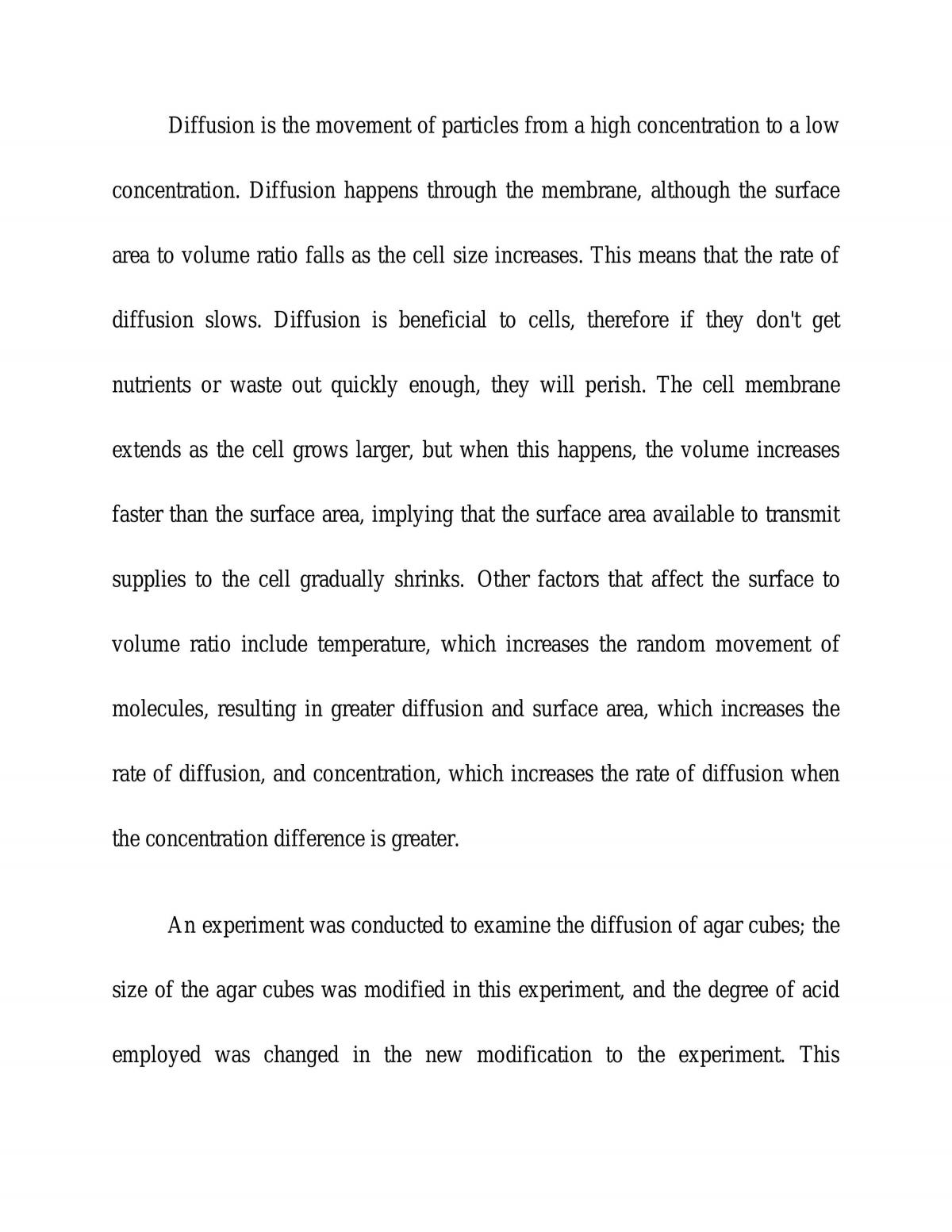Effects of concentration of solute on rates of diffusion - Page 2