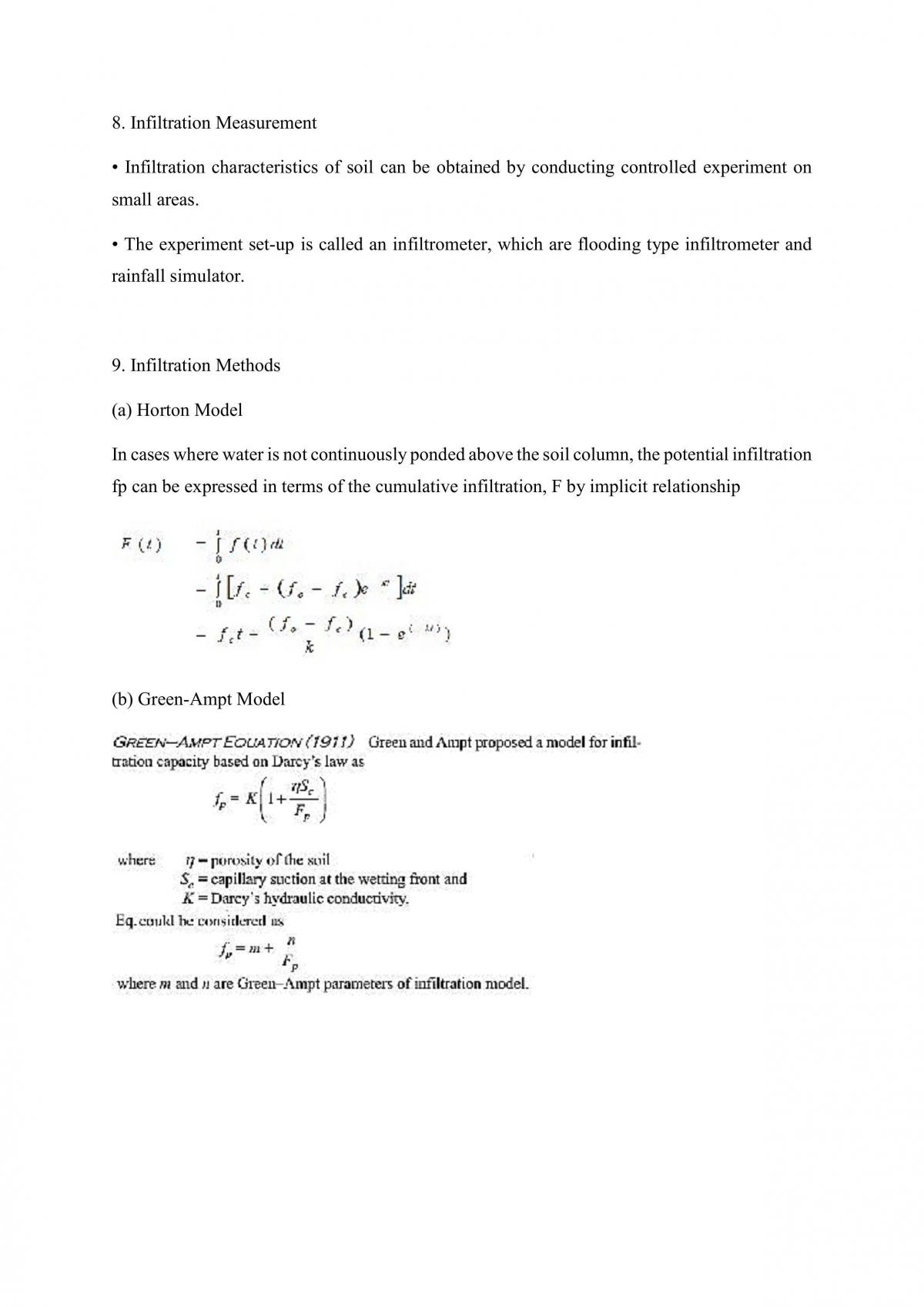 Hydrology Study Notes - Page 10