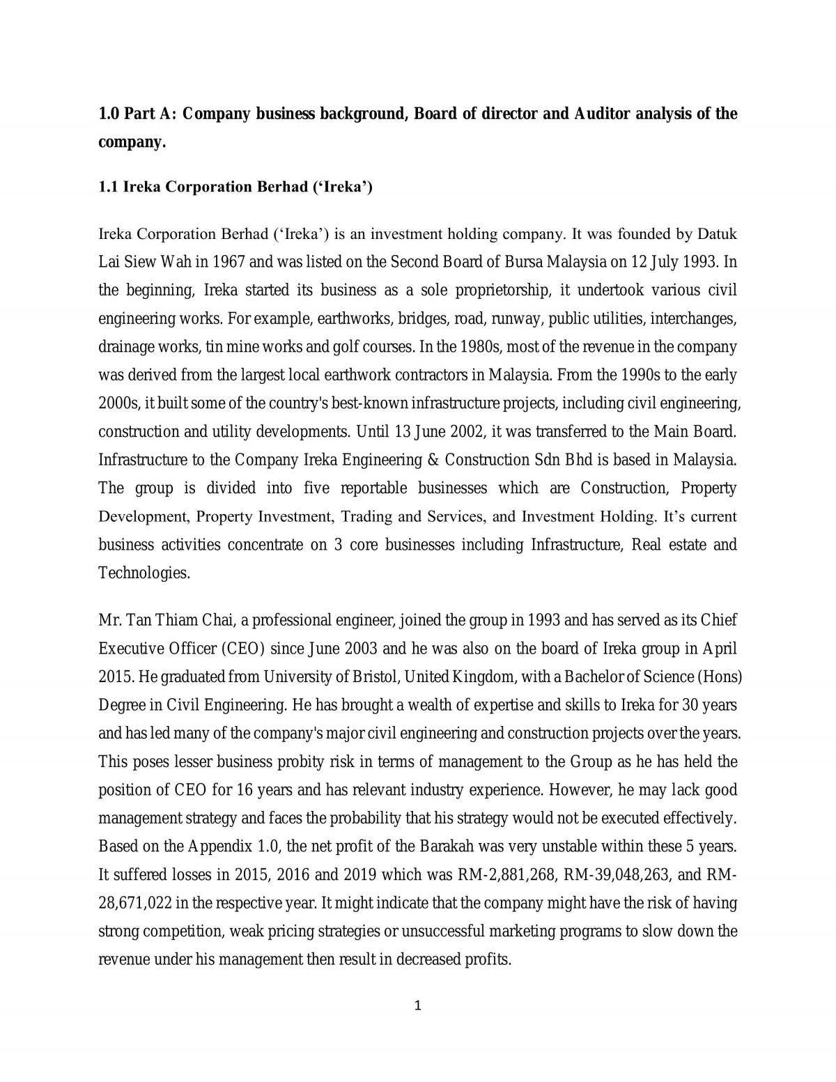 Risk Management Assignment 1 - Page 2