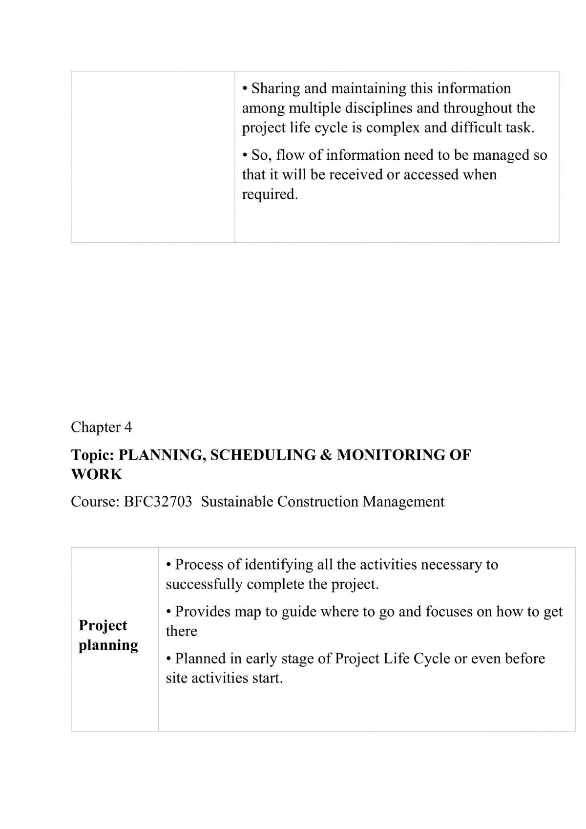 Sustainable Construction Management Study Notes - Page 12