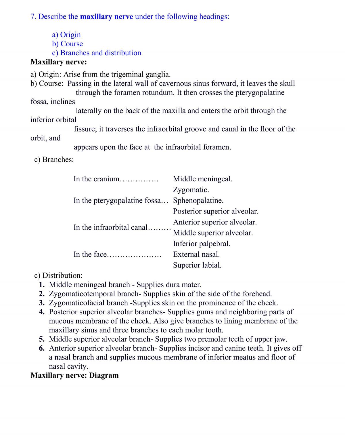 Anatomy Study Notes - Page 11