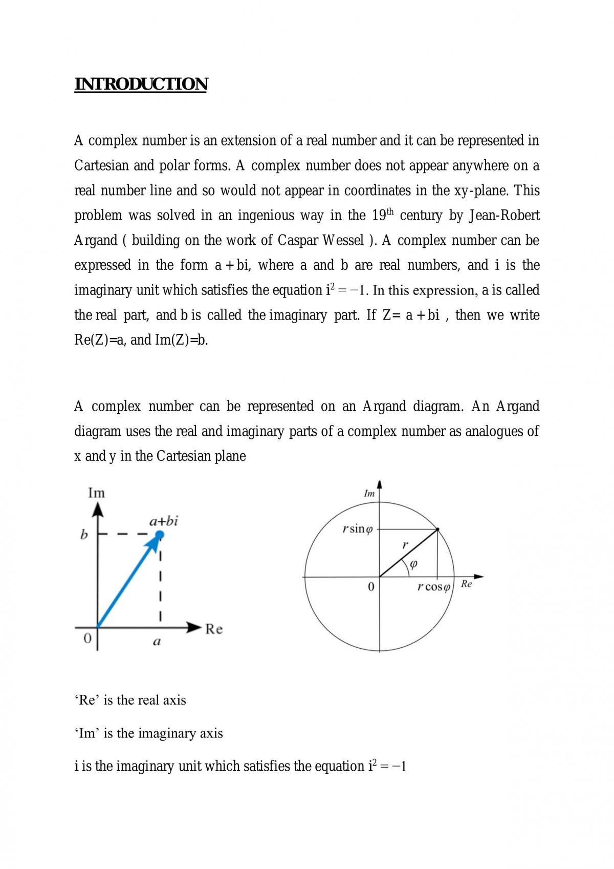 Complex Numbers - Page 2