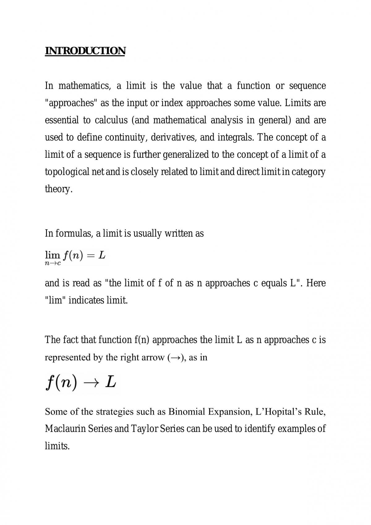 Limits - Page 2