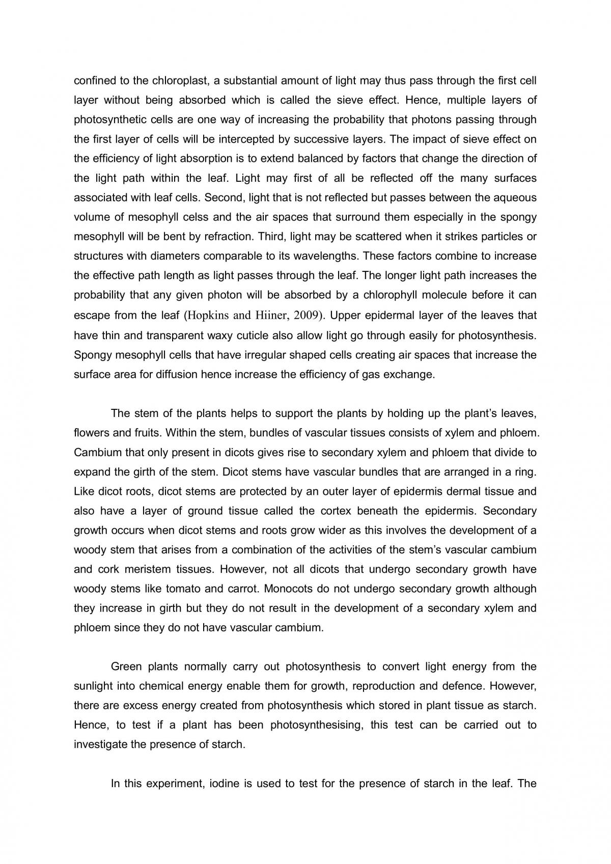 Lab Report 3 To Study Physiological Systems of Plants - Page 12