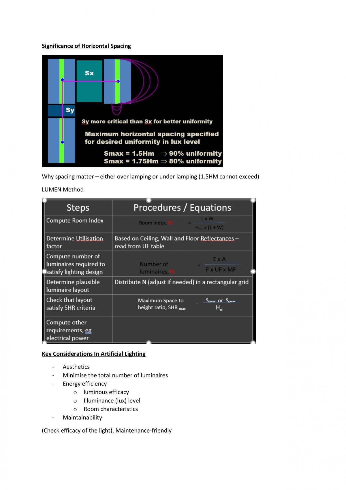 PF1108 Notes (Lighting & Acoustics) - Page 11