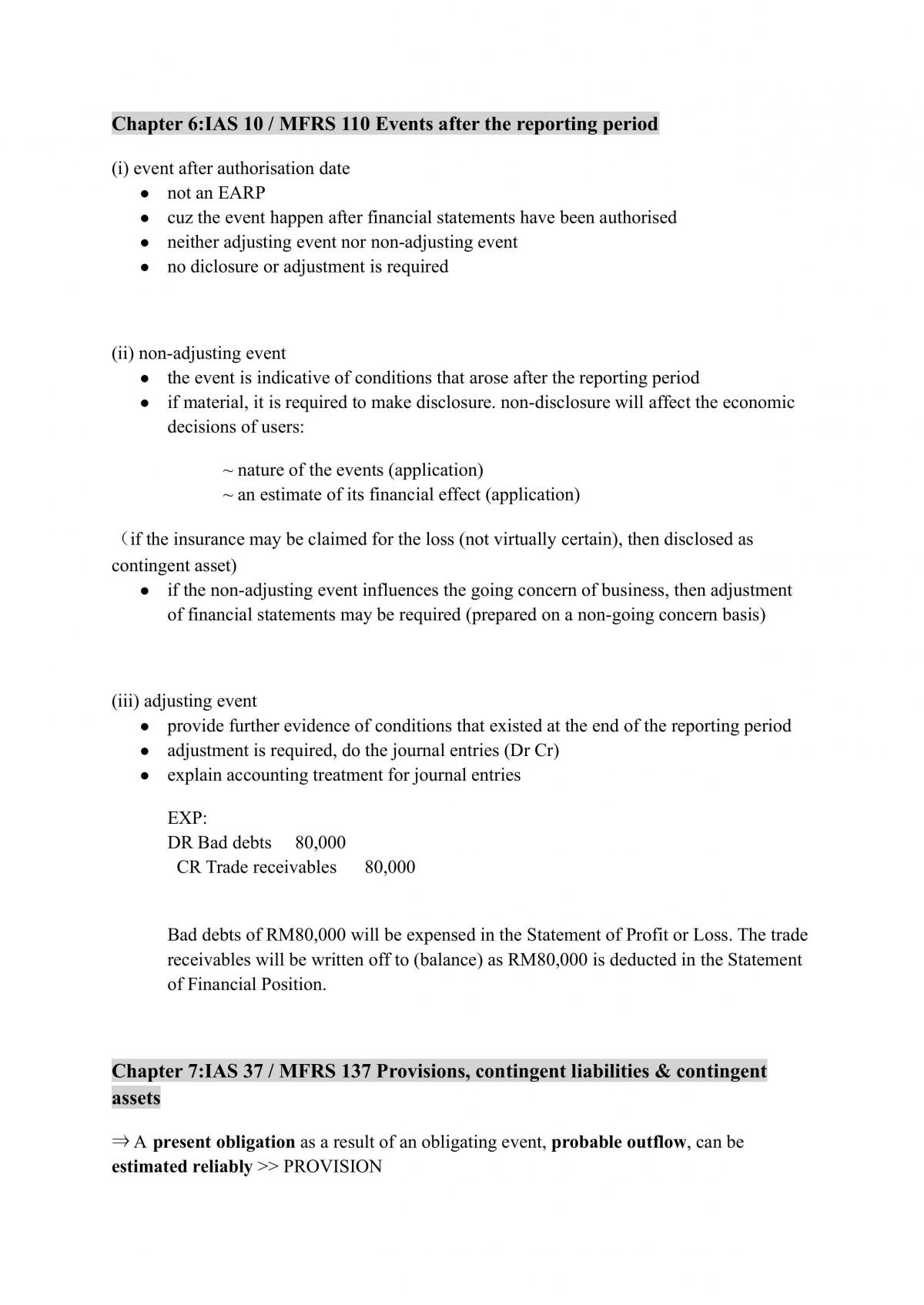 Financial Accounting Framework Study Notes - Page 13