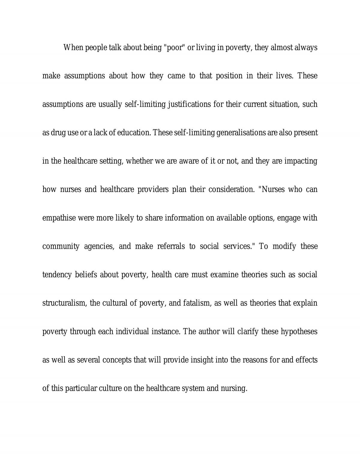 Predicated ideas regarding patients in poverty. - Page 2