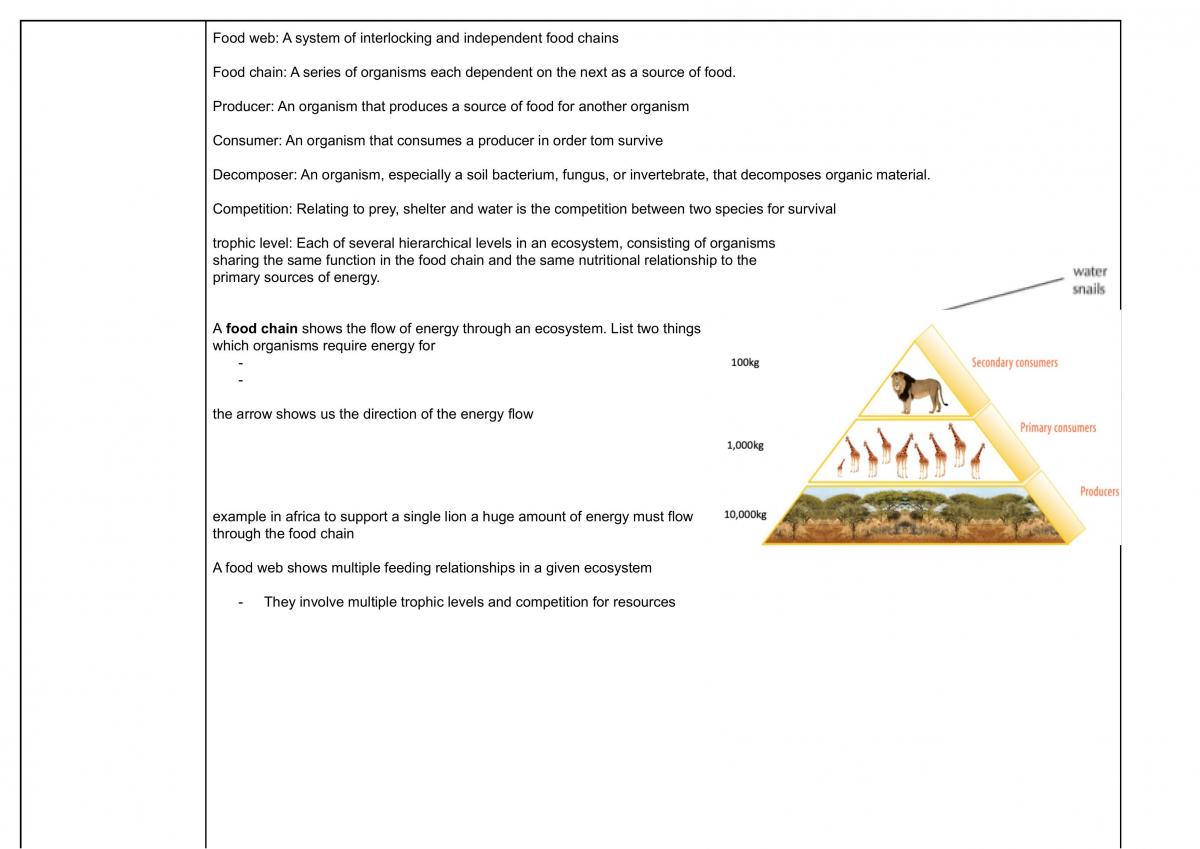 Biology Module 4 Study Notes - Page 12