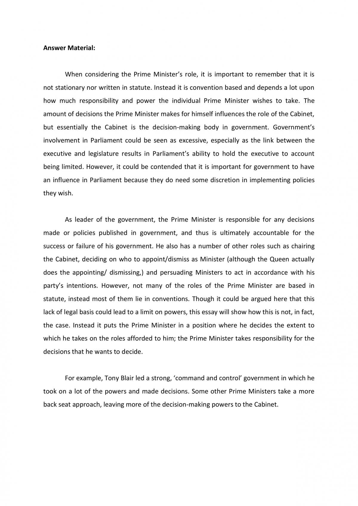 Essay Question on Public Law - Page 2