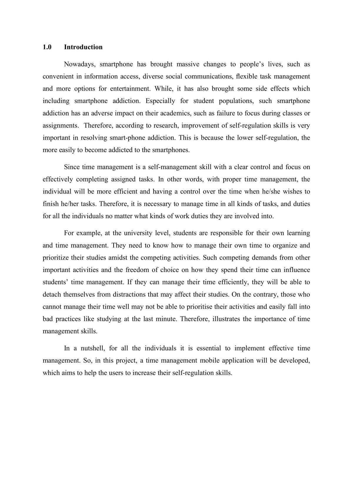 Time Management Mobile App Proposal - Page 2