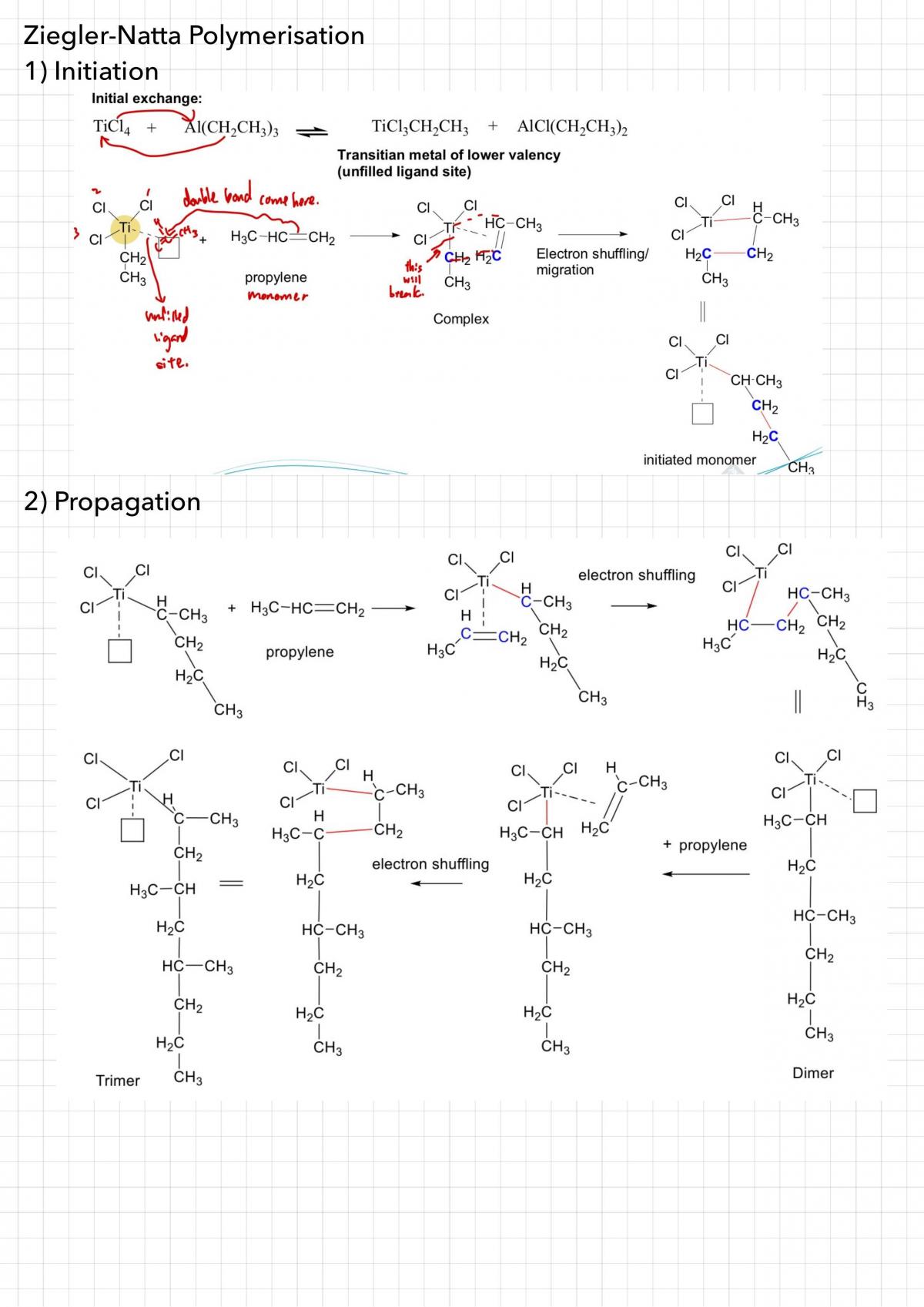 Polymerisation  - Page 20
