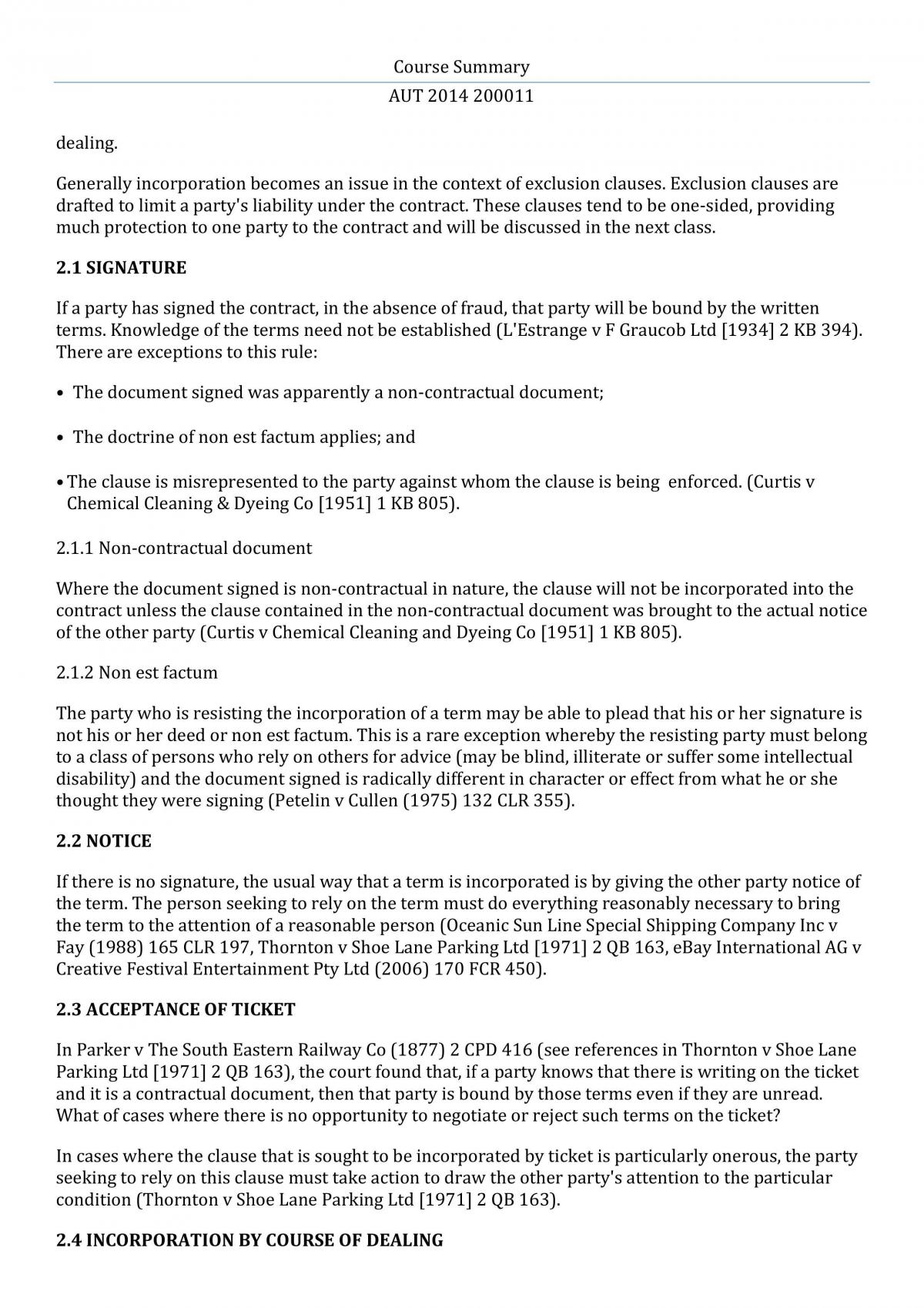 Contract Law Final Exam Notes - Page 19