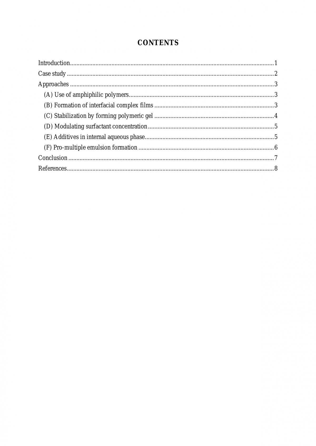Stability of Multiple Emulsions - Page 2