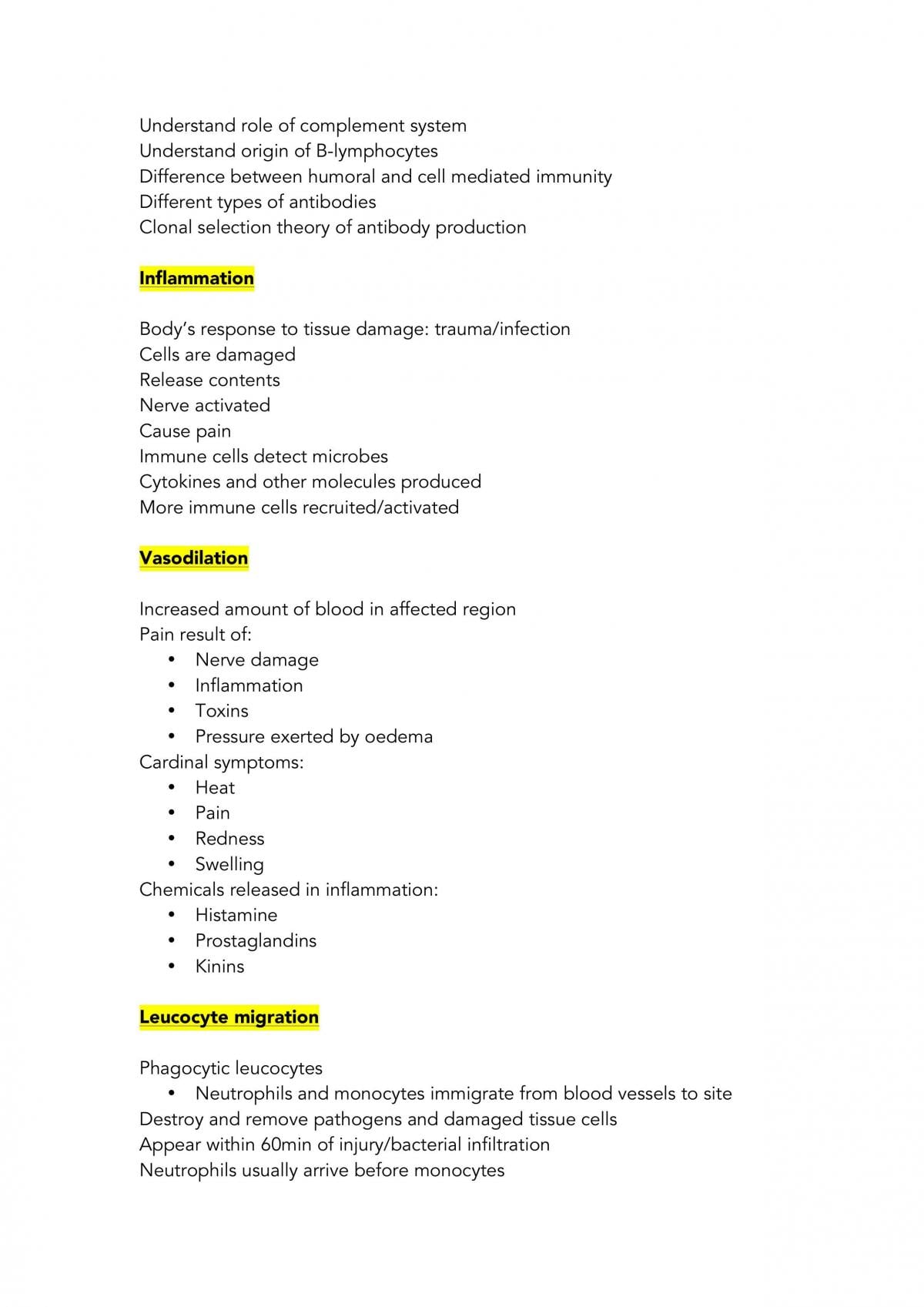 Human Physiology 2 Module 1-4 Notes - Page 39