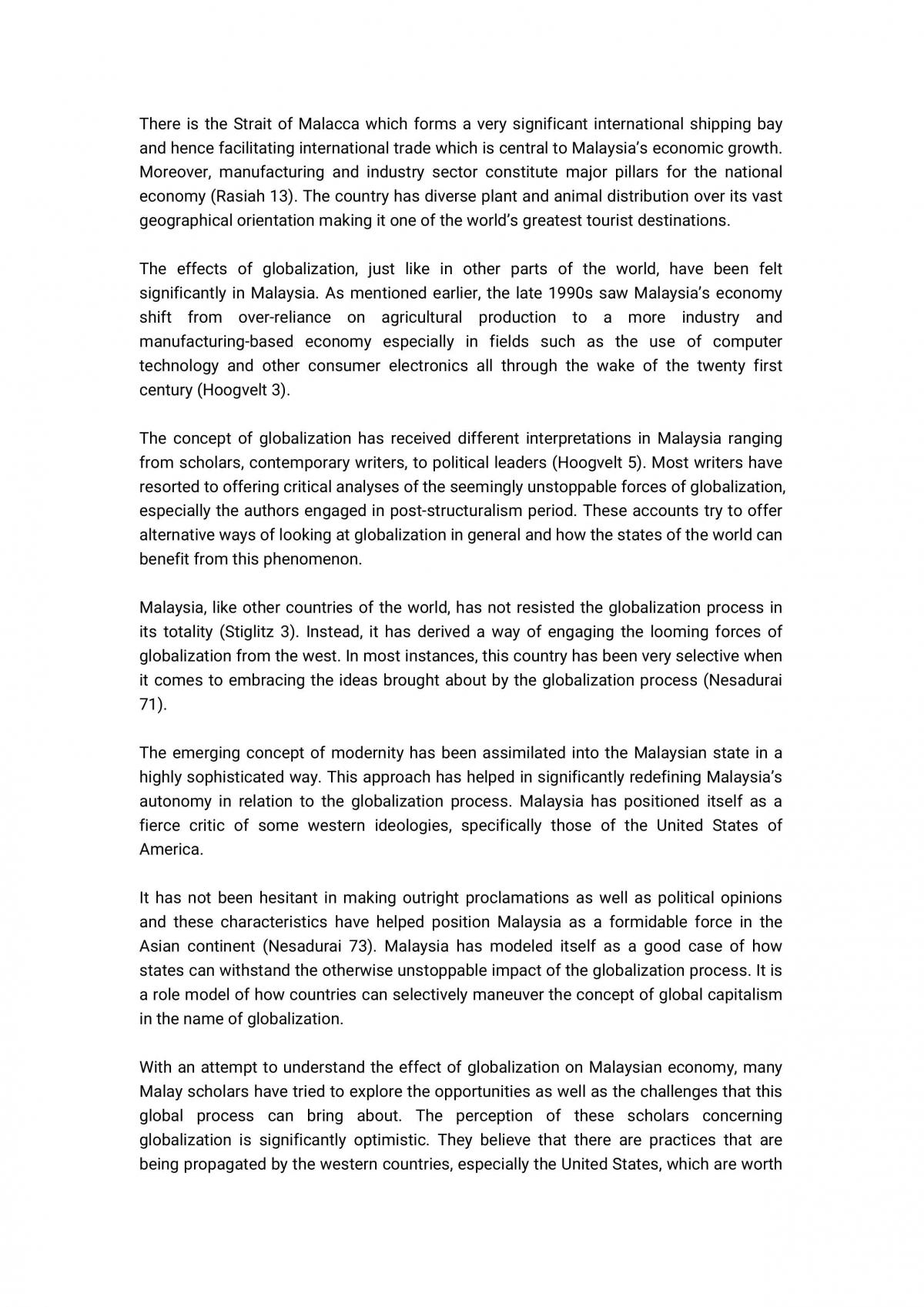 The impact of globalization in Malaysia - Page 2