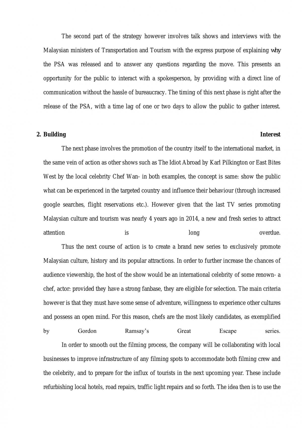 Tourism Malaysia Analysis - Page 7