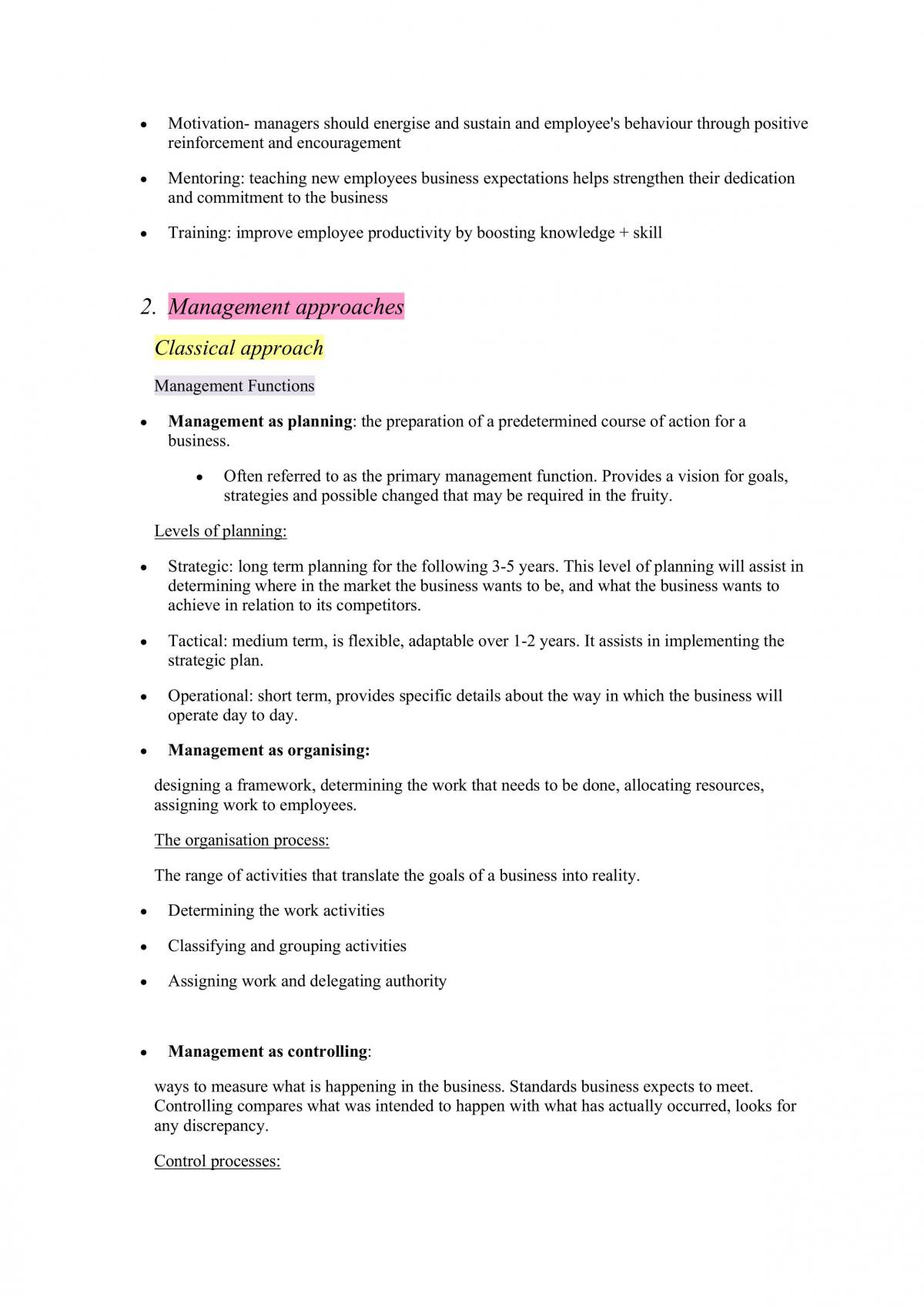 Business studies preliminary course full notes - Page 17