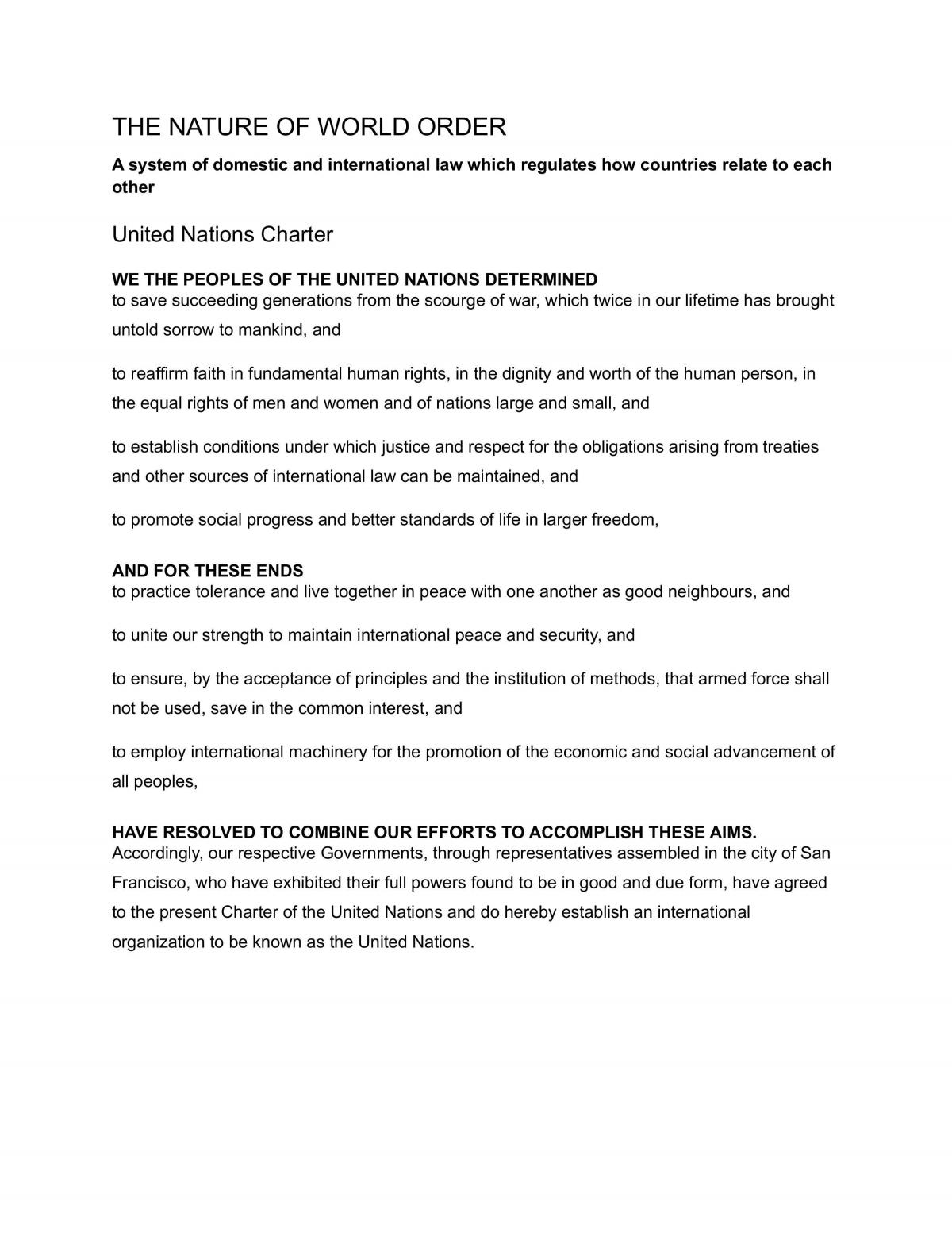 World Order Notes - Page 3