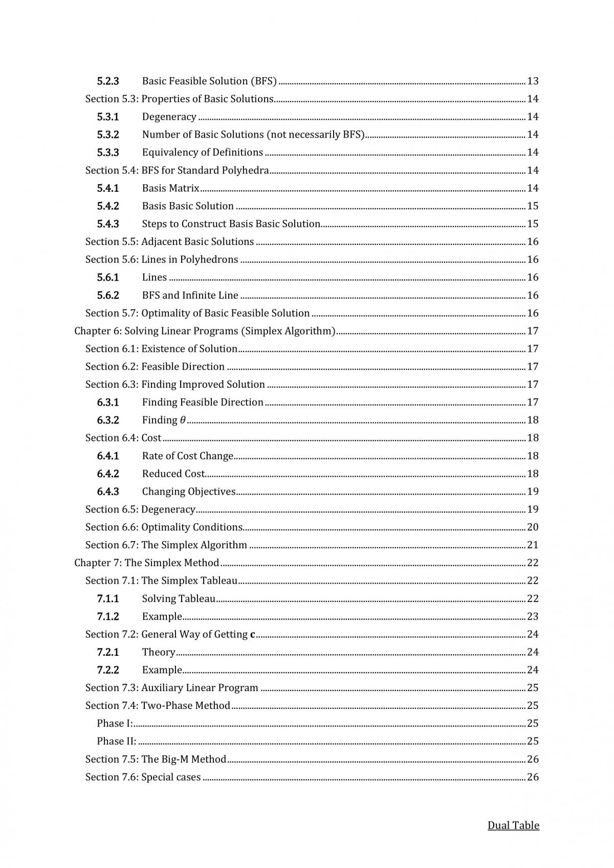 Linear and Network Optimisation Study Notes - Page 2