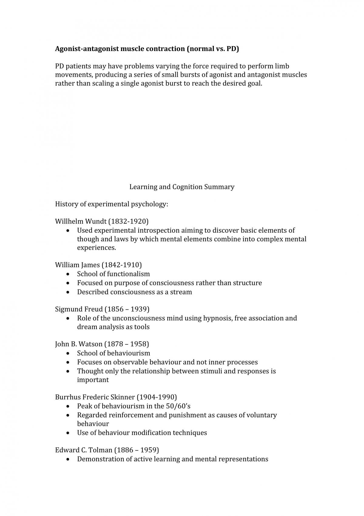 Mind, Brain and Behaviour 1 Complete Study Notes - Page 22