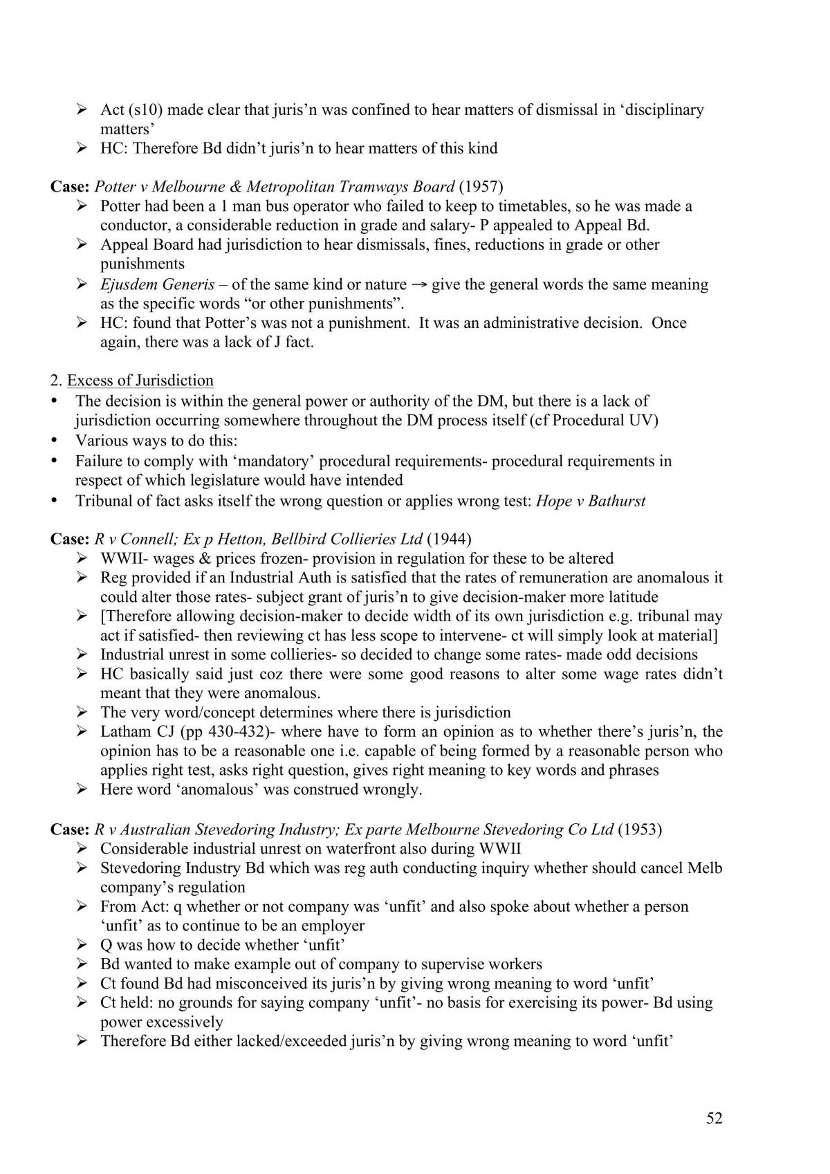 Complete Administrative Law Notes - Page 52