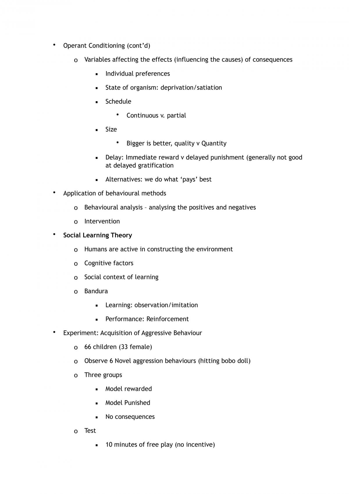 PSYC1020 Intoduction to Psychology Notes - Page 31
