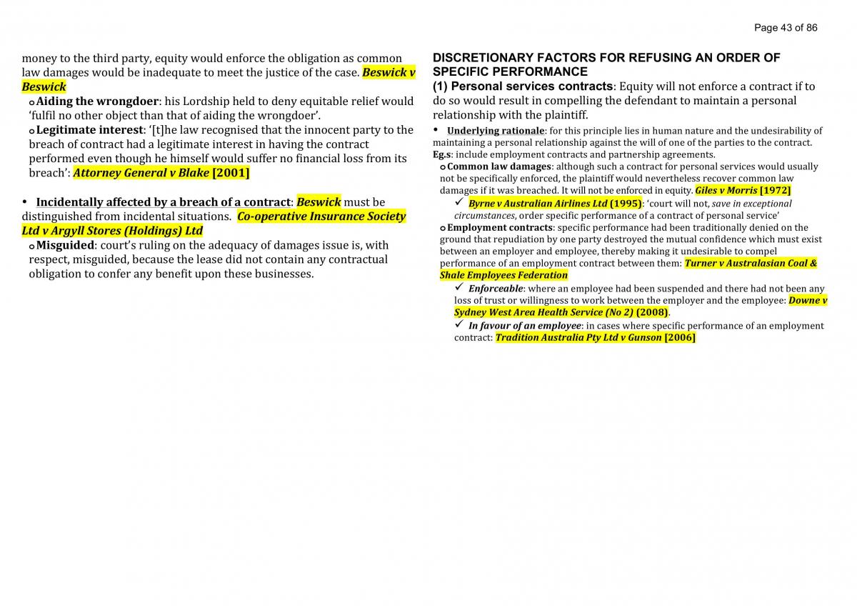 Remedies Notes  - Page 43